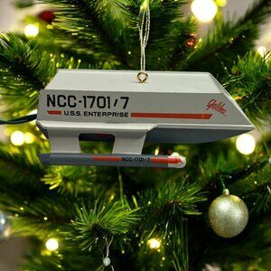Star Trek Shuttlecraft Galileo Christmas Ornament from 1992 (works - no box)